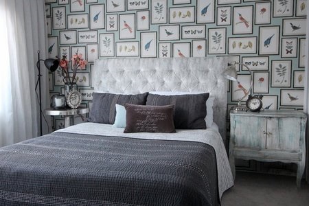 wall of birds
