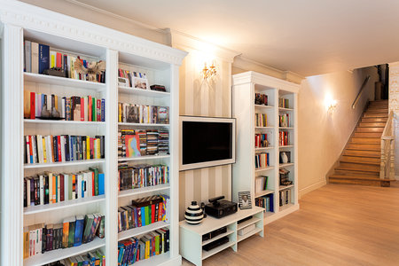 Soundproofing bookshelf